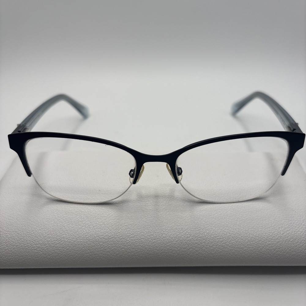 Kate Spade Eyeglasses Ferrara PJP Blue/Transparent Blue Frame 51-17 140mm #258